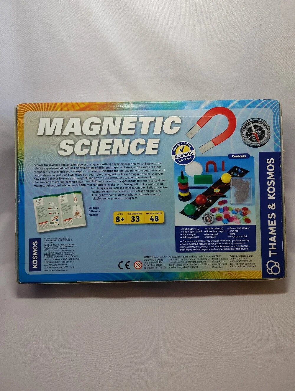 Thames & Kosmos Magnetic Science Experiment Kit Educational 665050 SEALED